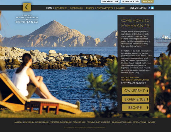 Resort Web Design